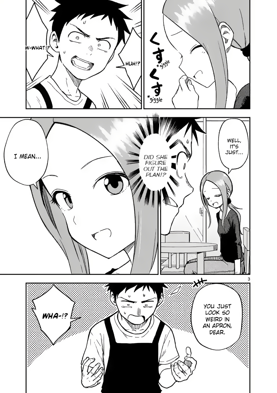 Karakai Jouzu no (Moto) Takagi-san chapter 158 - page 3