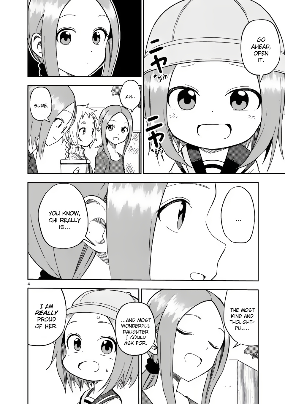 Karakai Jouzu no (Moto) Takagi-san chapter 160 - page 4