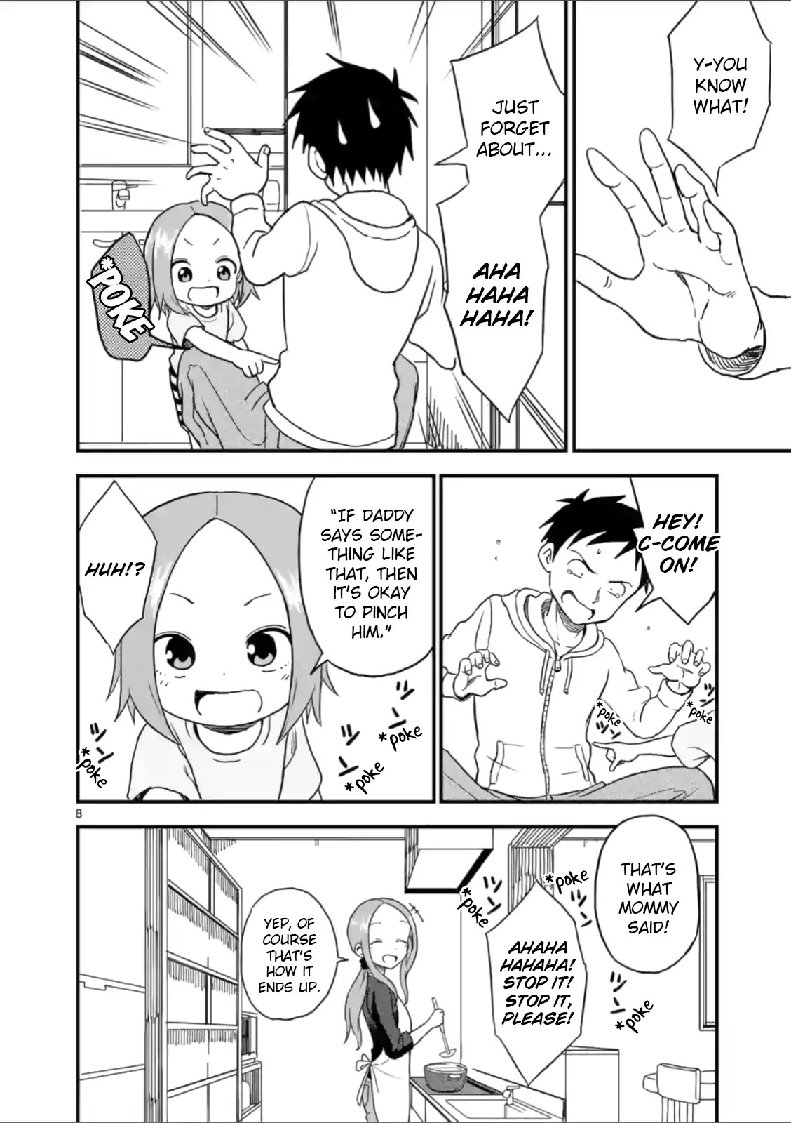 Karakai Jouzu no (Moto) Takagi-san chapter 36 - page 8