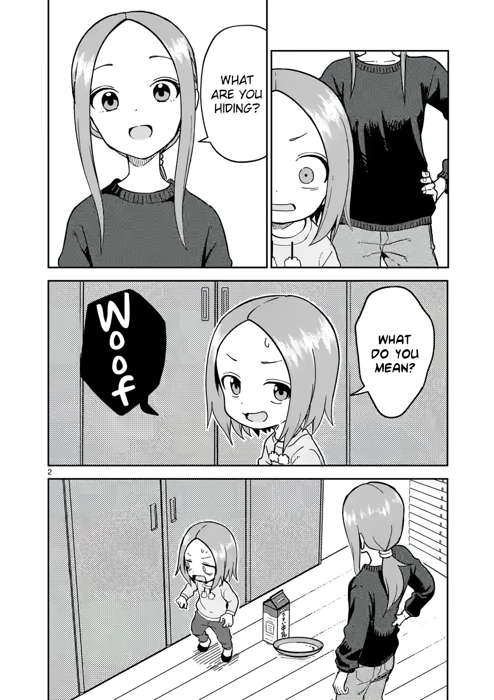 Karakai Jouzu no (Moto) Takagi-san chapter 212 - page 2