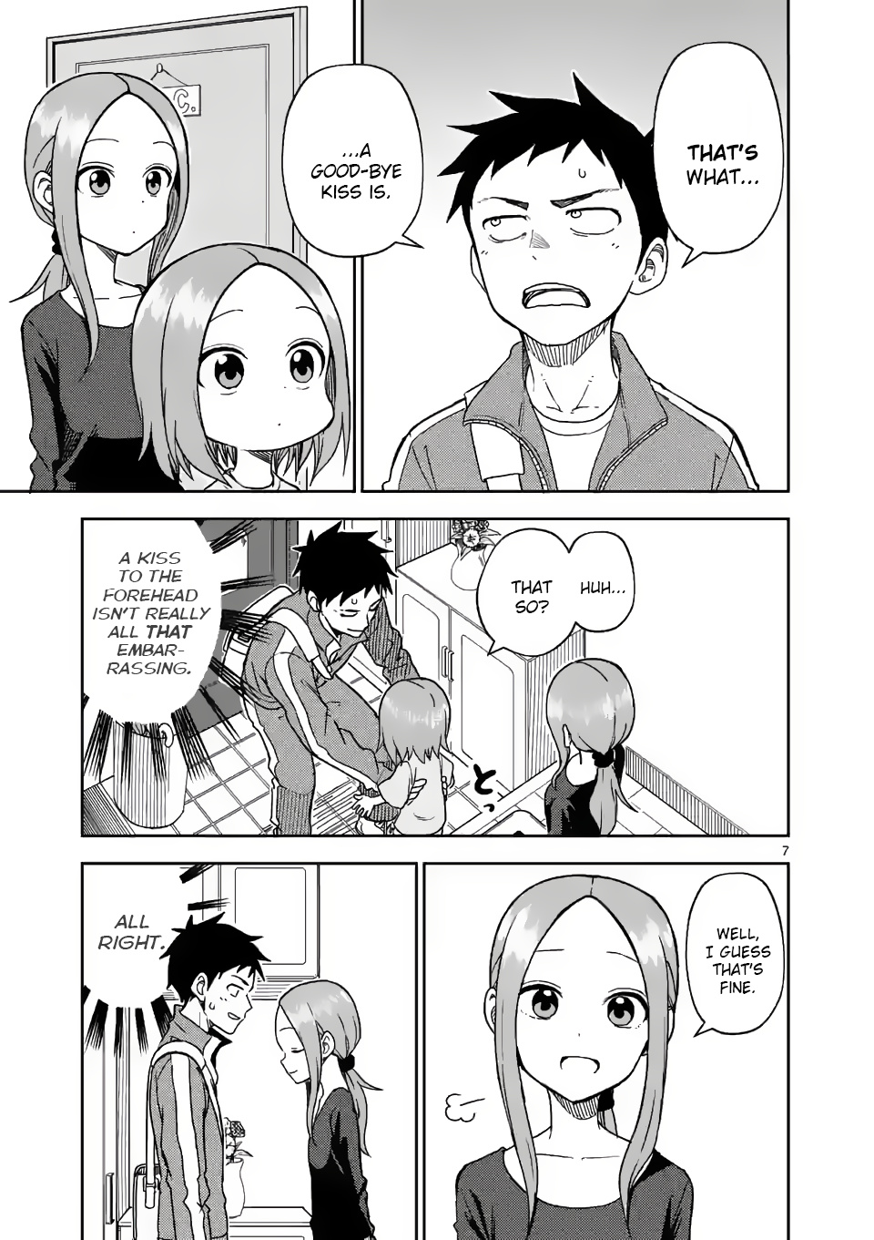 Karakai Jouzu no (Moto) Takagi-san chapter 162 - page 7