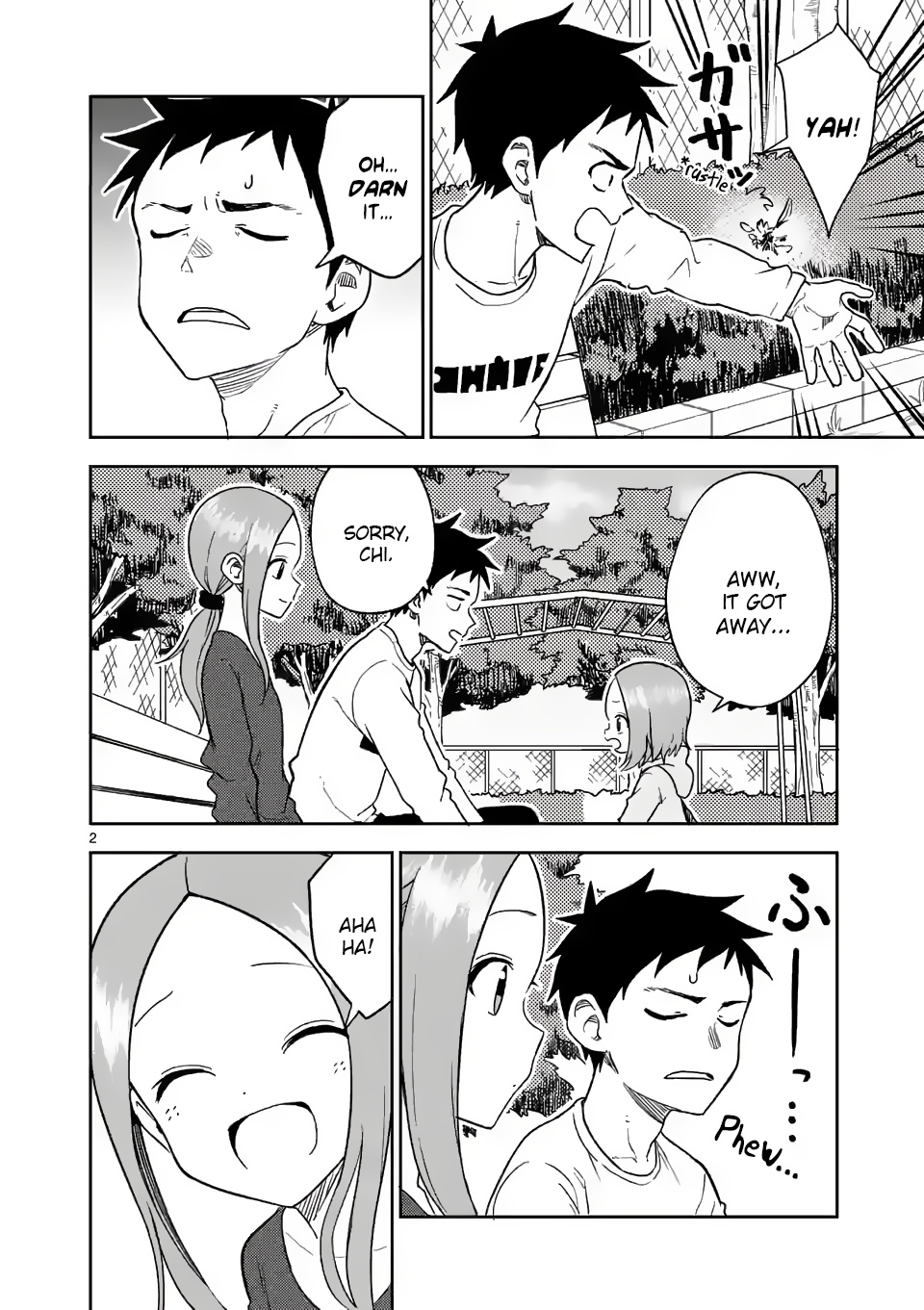 Karakai Jouzu no (Moto) Takagi-san chapter 163 - page 2