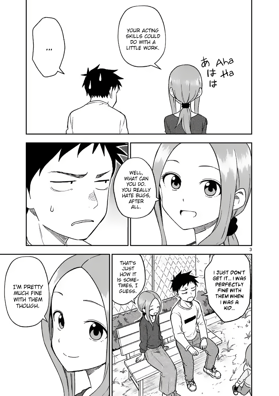 Karakai Jouzu no (Moto) Takagi-san chapter 163 - page 3