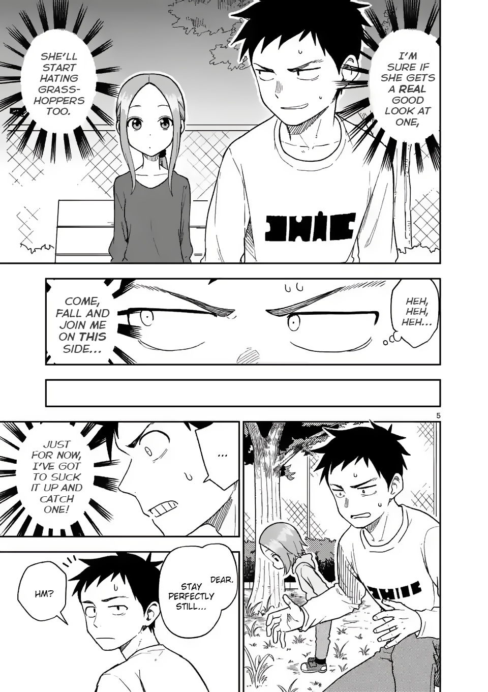 Karakai Jouzu no (Moto) Takagi-san chapter 163 - page 5