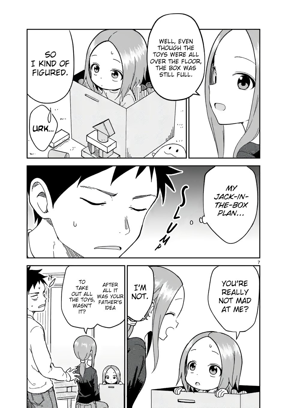 Karakai Jouzu no (Moto) Takagi-san chapter 215 - page 7