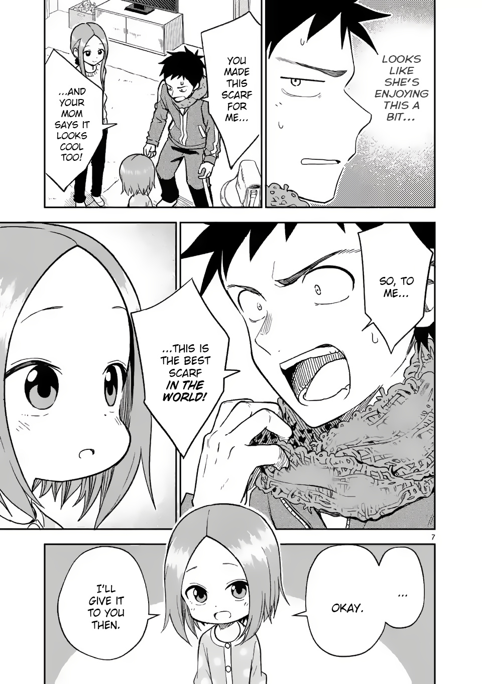 Karakai Jouzu no (Moto) Takagi-san chapter 165 - page 7