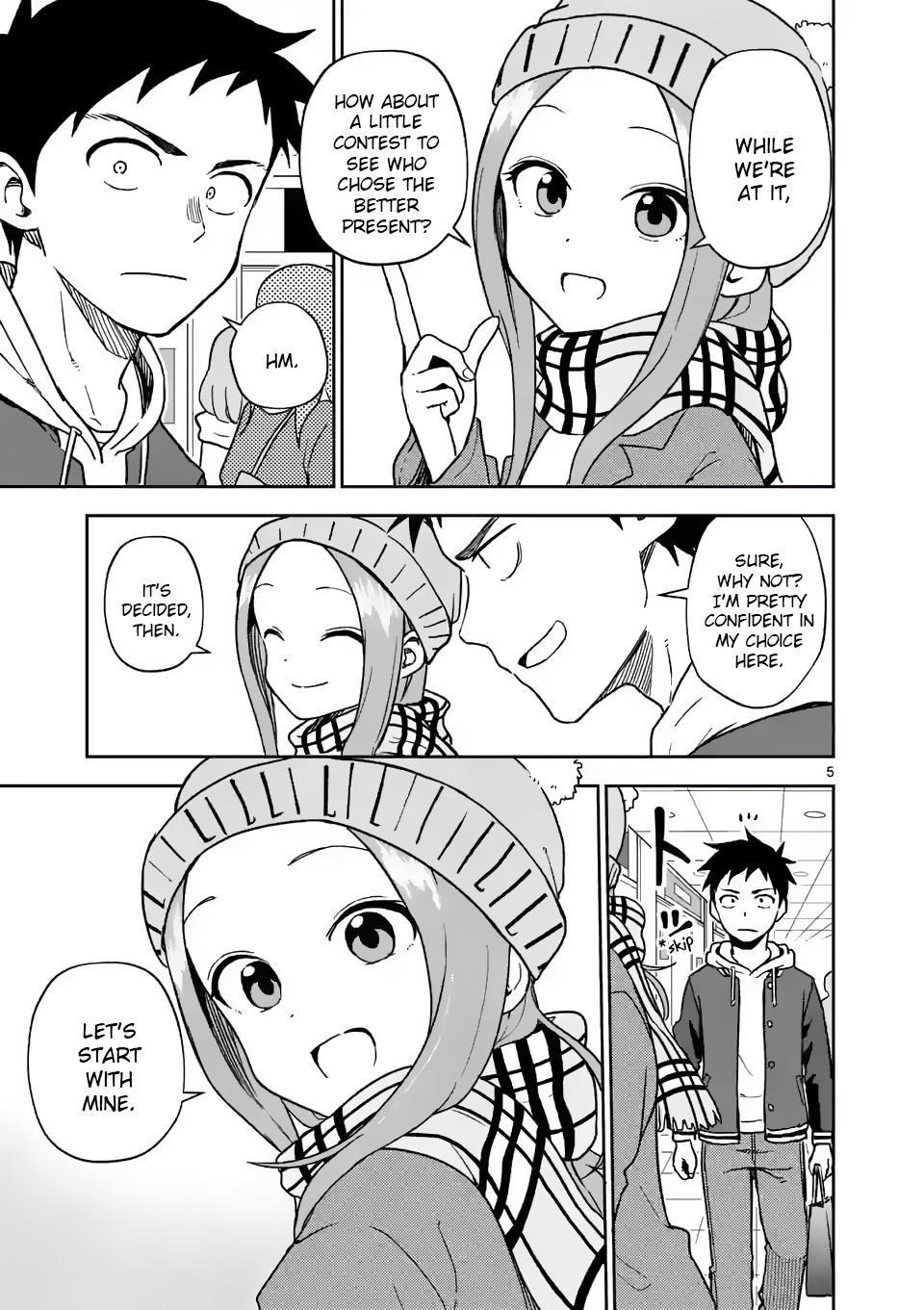 Karakai Jouzu no (Moto) Takagi-san chapter 166 - page 5