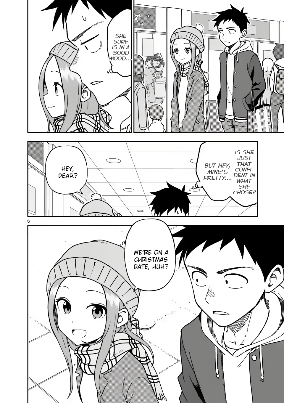 Karakai Jouzu no (Moto) Takagi-san chapter 166 - page 6