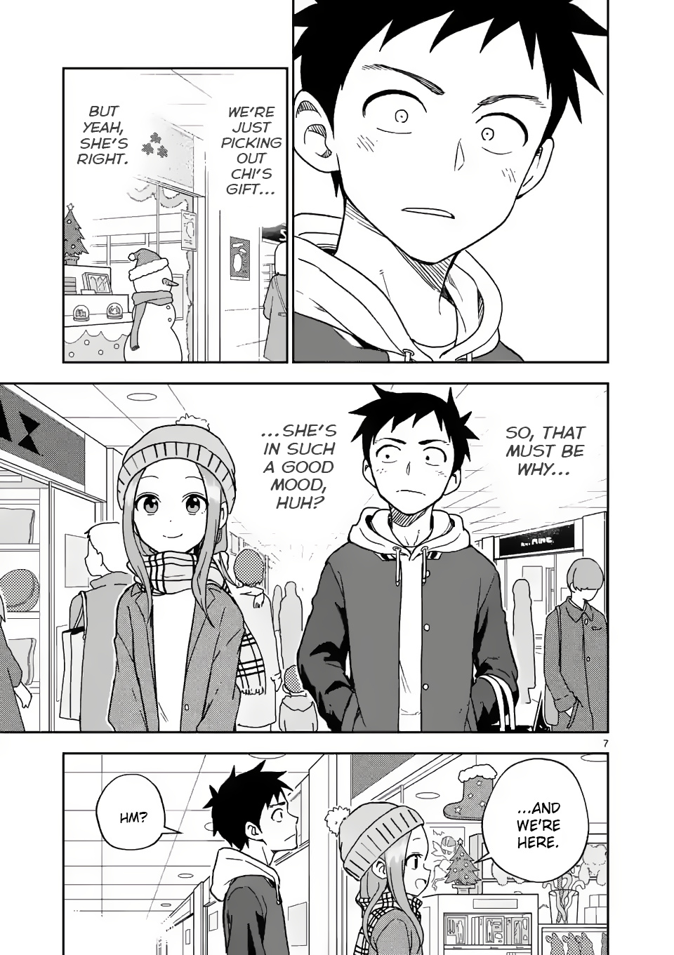 Karakai Jouzu no (Moto) Takagi-san chapter 166 - page 7