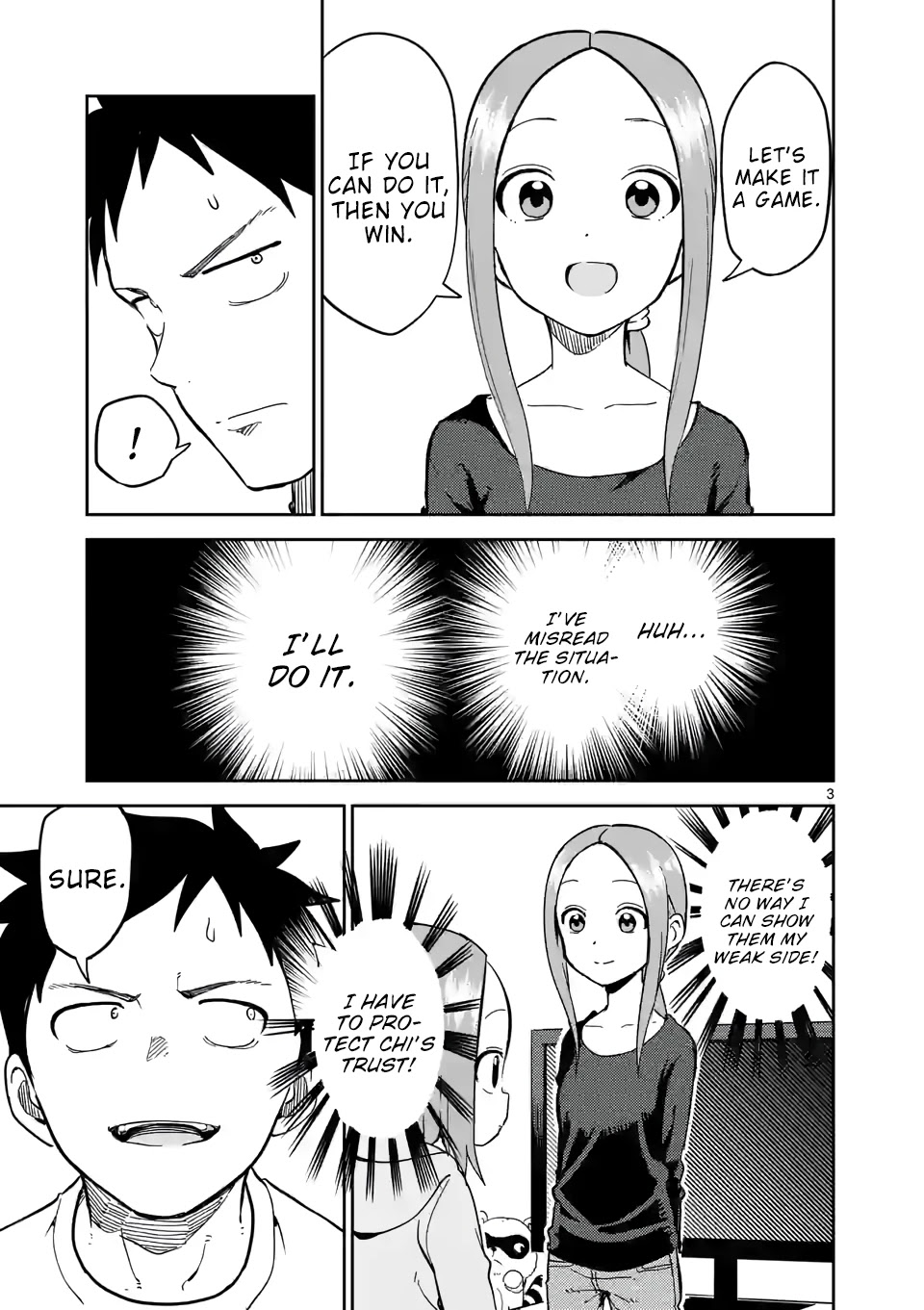 Karakai Jouzu no (Moto) Takagi-san chapter 217 - page 3