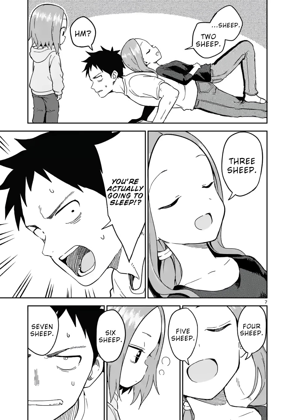 Karakai Jouzu no (Moto) Takagi-san chapter 217 - page 7