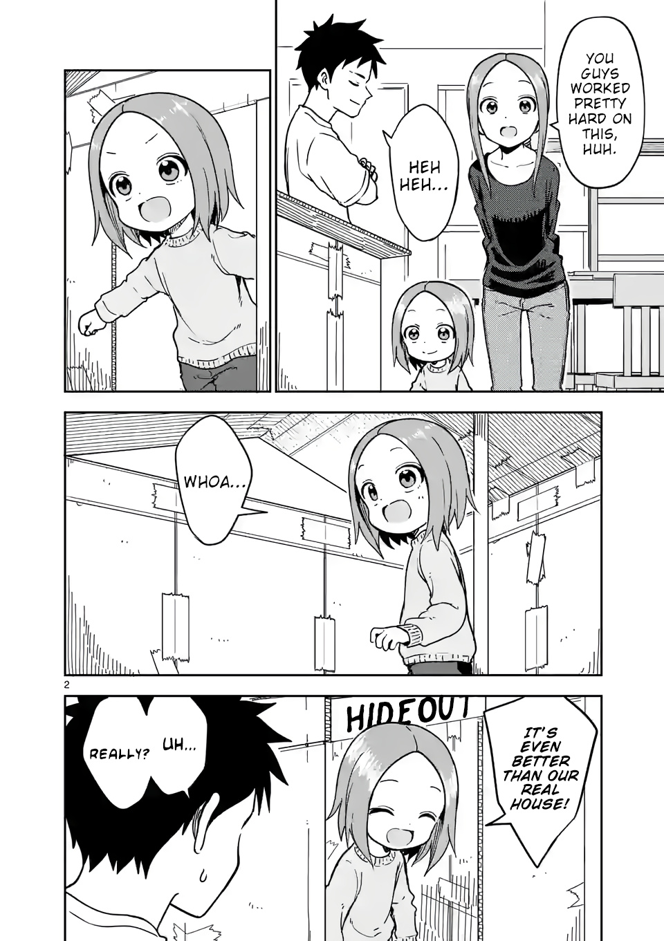 Karakai Jouzu no (Moto) Takagi-san chapter 218 - page 2