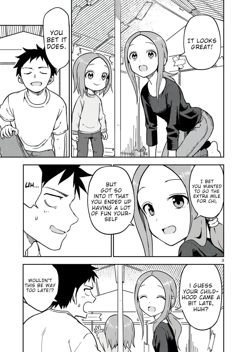 Karakai Jouzu no (Moto) Takagi-san chapter 218 - page 3