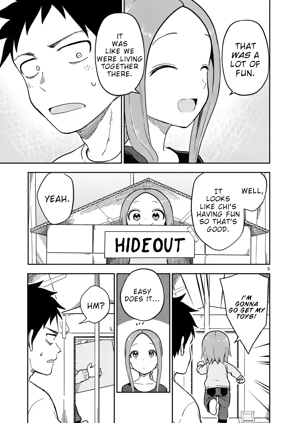 Karakai Jouzu no (Moto) Takagi-san chapter 218 - page 5