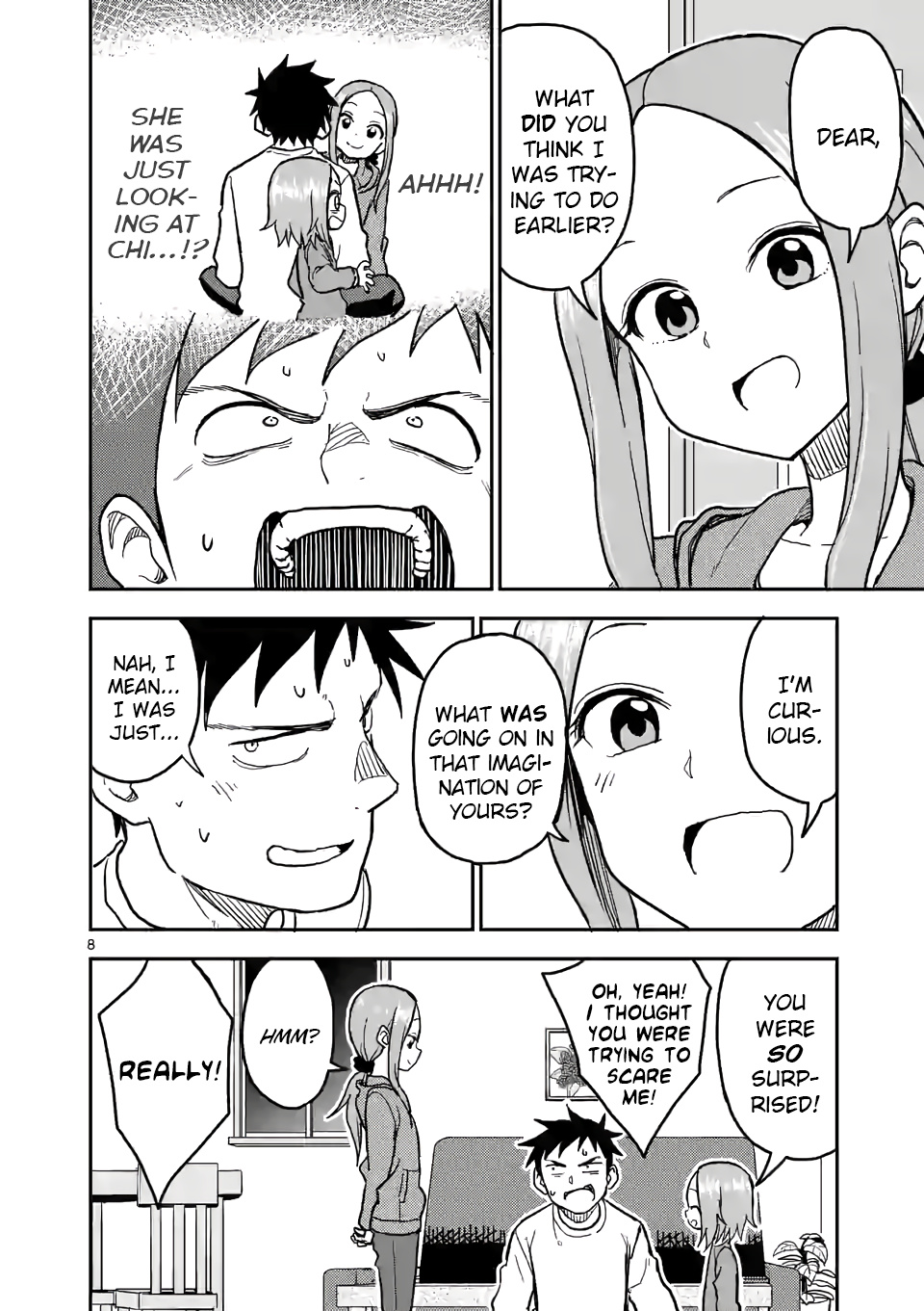 Karakai Jouzu no (Moto) Takagi-san chapter 114 - page 8