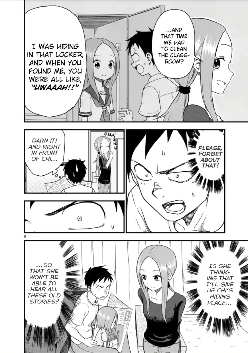 Karakai Jouzu no (Moto) Takagi-san chapter 41 - page 6