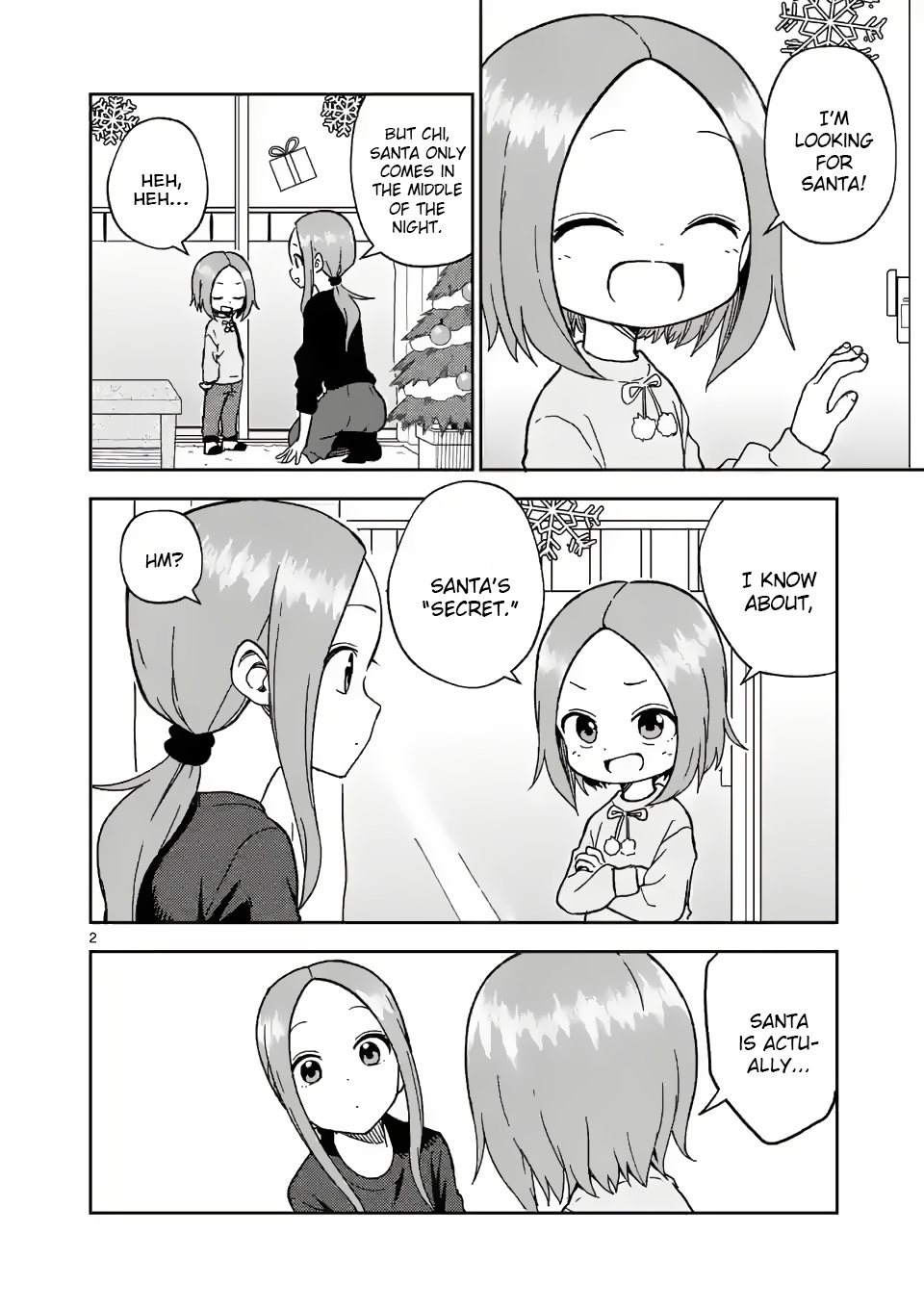 Karakai Jouzu no (Moto) Takagi-san chapter 167 - page 2