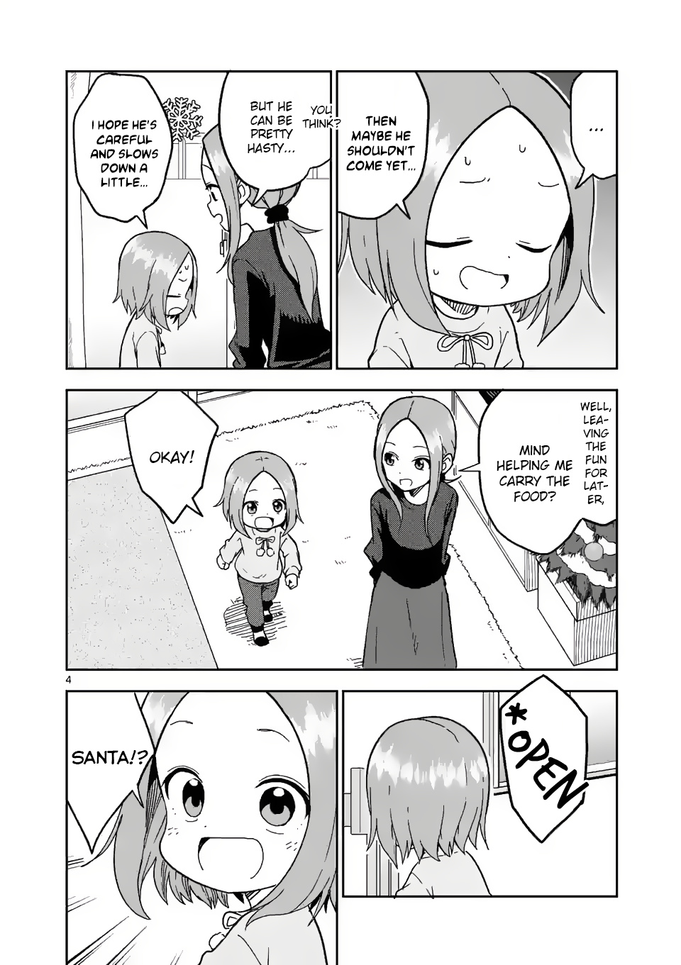 Karakai Jouzu no (Moto) Takagi-san chapter 167 - page 4