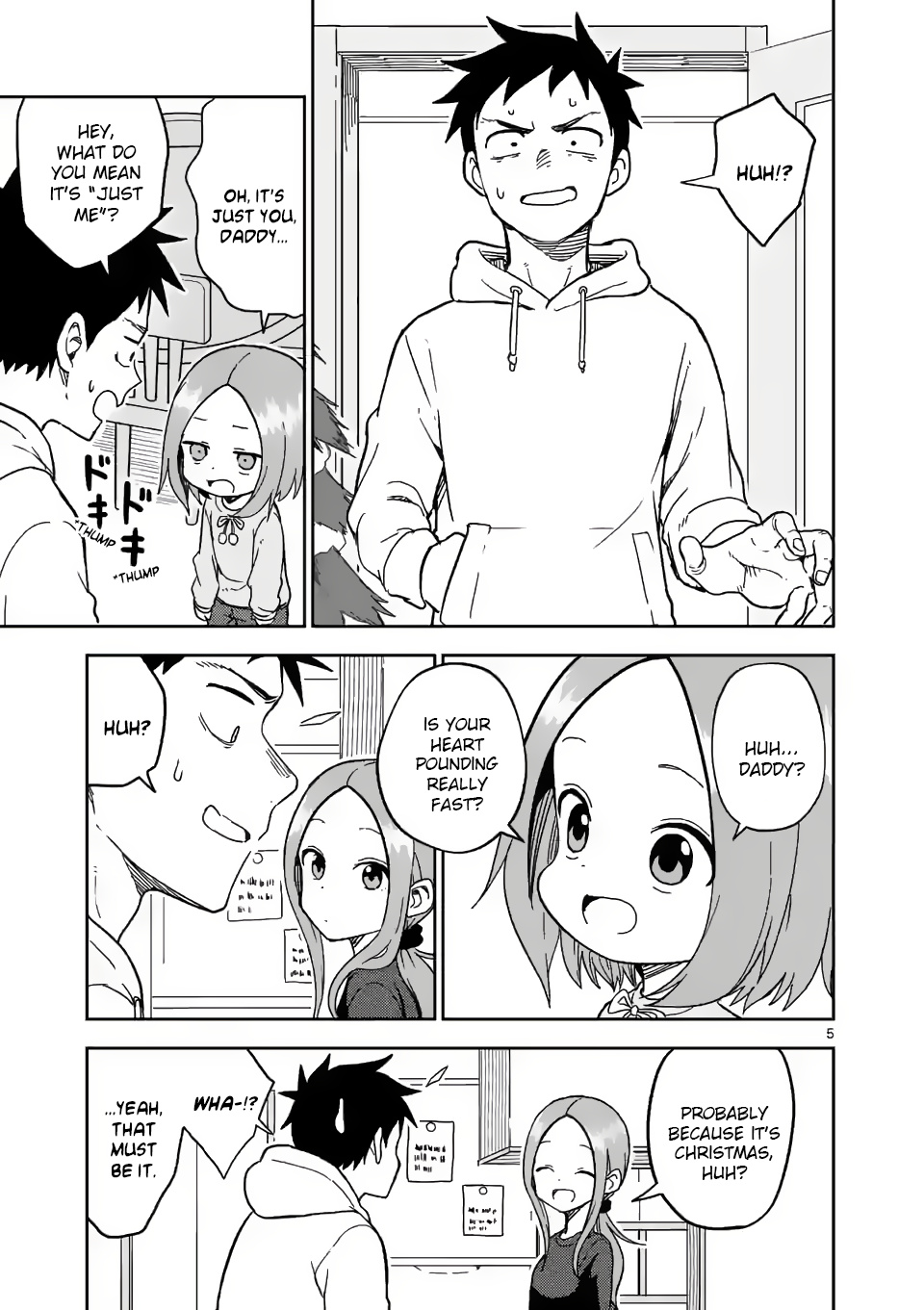 Karakai Jouzu no (Moto) Takagi-san chapter 167 - page 5