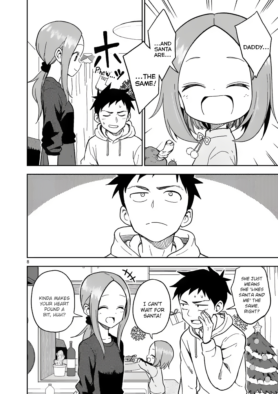 Karakai Jouzu no (Moto) Takagi-san chapter 167 - page 8