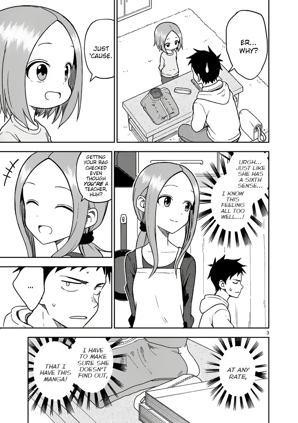 Karakai Jouzu no (Moto) Takagi-san chapter 168 - page 3