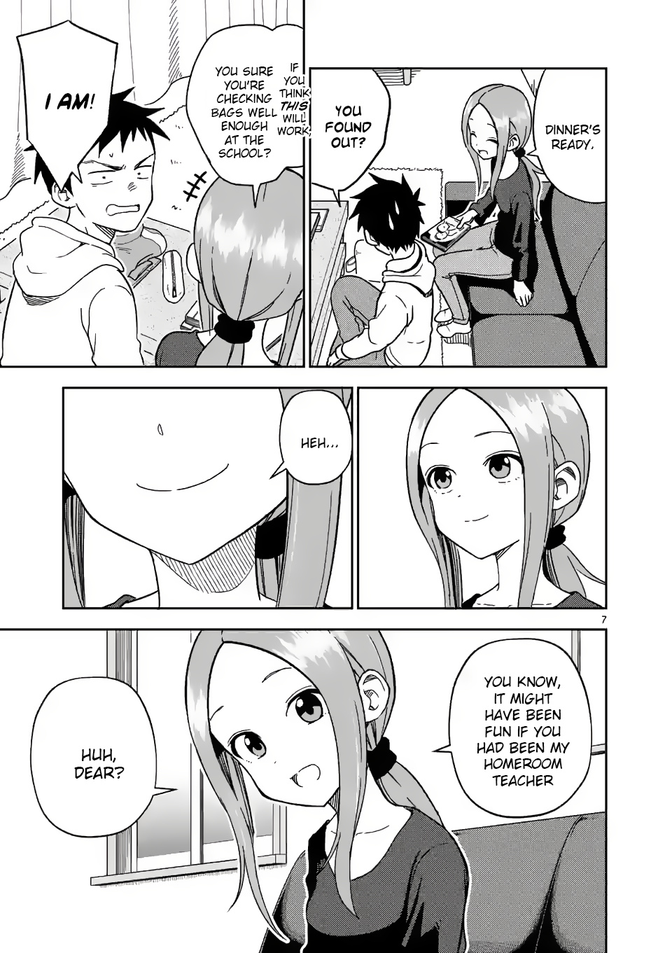 Karakai Jouzu no (Moto) Takagi-san chapter 168 - page 7