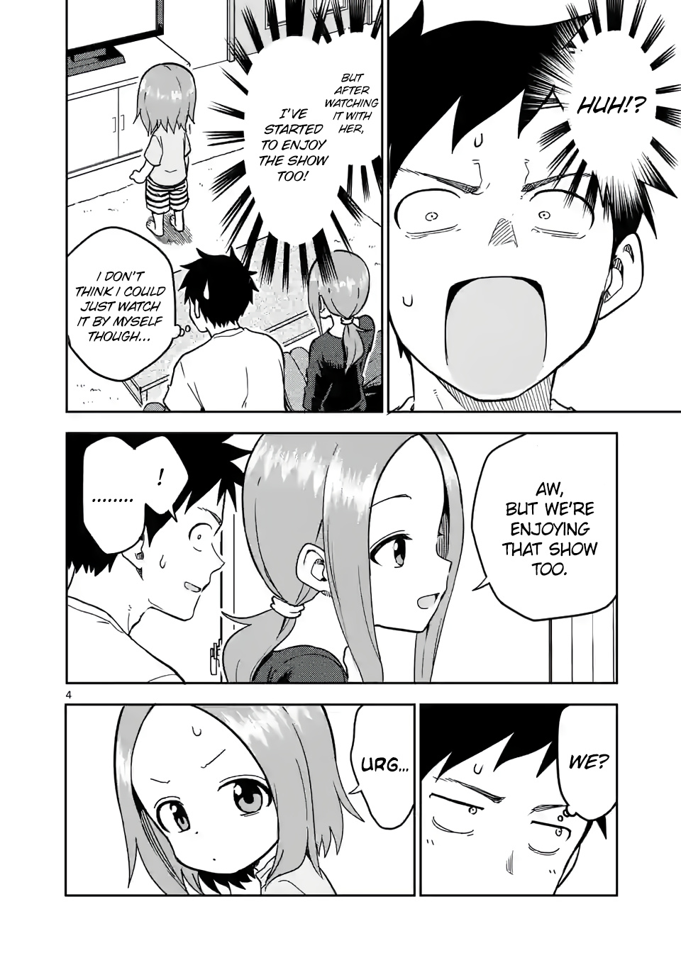 Karakai Jouzu no (Moto) Takagi-san chapter 222 - page 4