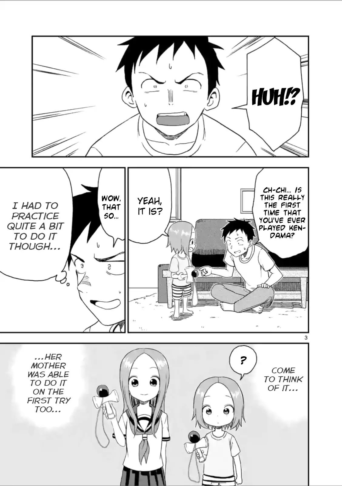 Karakai Jouzu no (Moto) Takagi-san chapter 45 - page 3