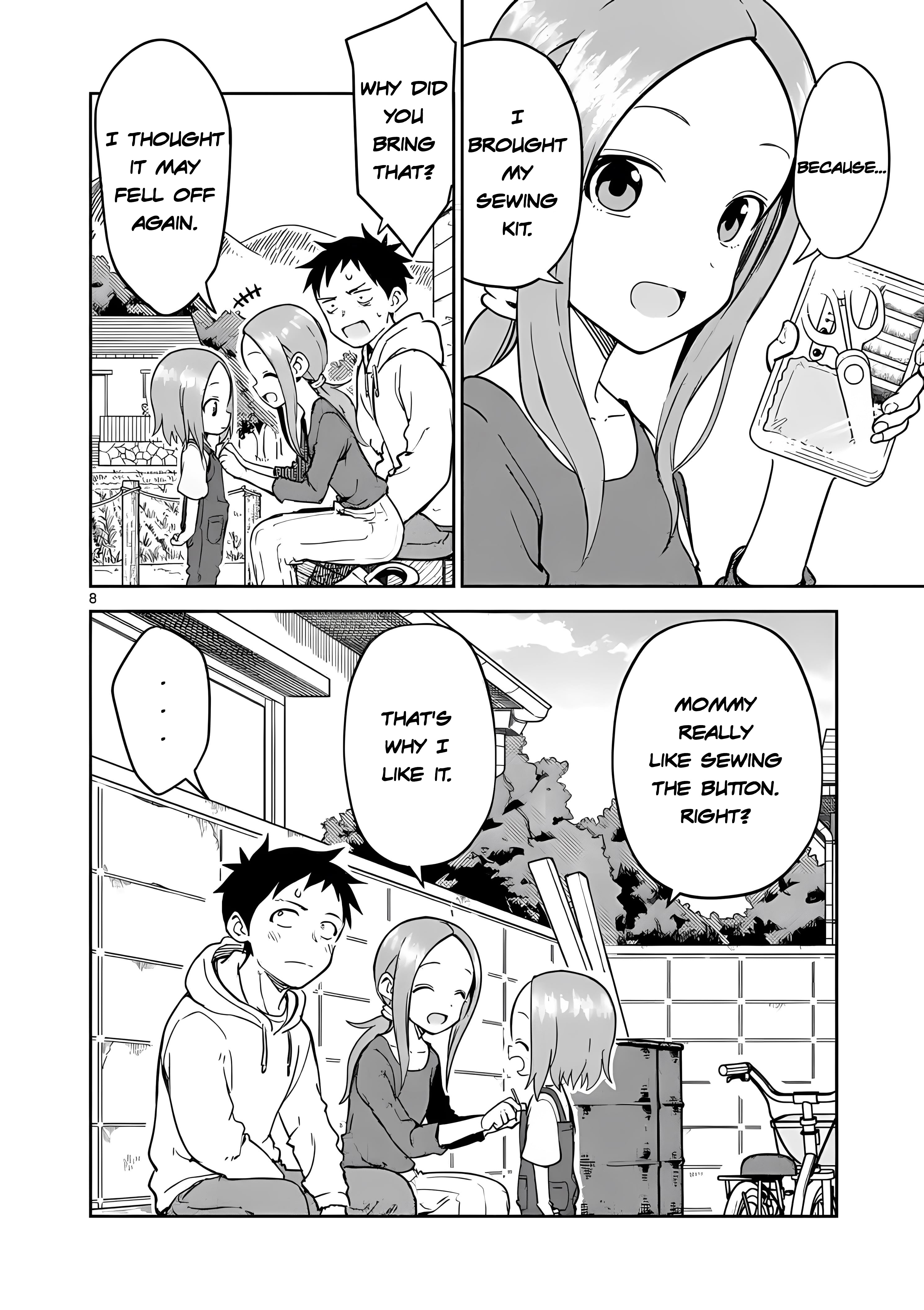 Karakai Jouzu no (Moto) Takagi-san chapter 223 - page 8