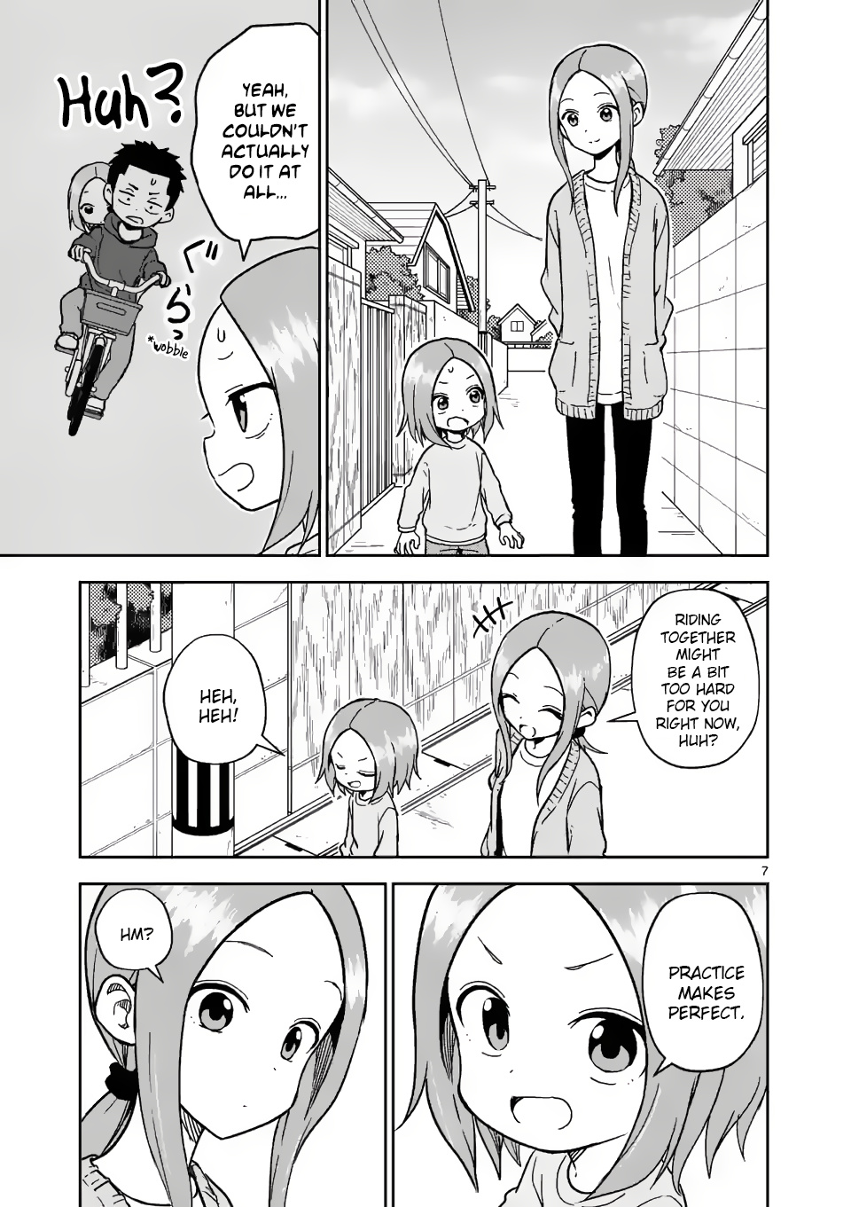 Karakai Jouzu no (Moto) Takagi-san chapter 171 - page 7