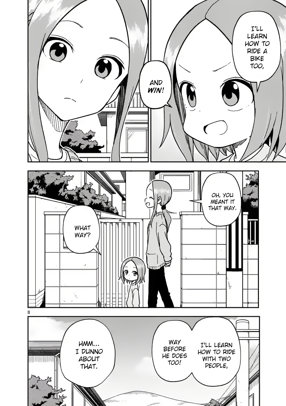 Karakai Jouzu no (Moto) Takagi-san chapter 171 - page 8