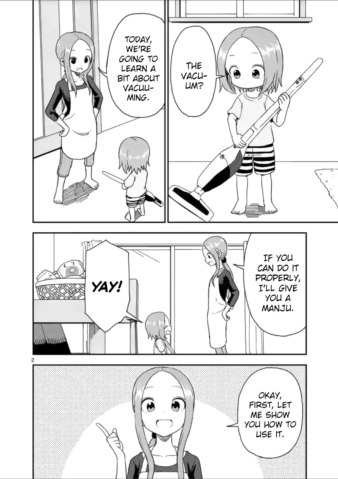 Karakai Jouzu no (Moto) Takagi-san chapter 46 - page 2