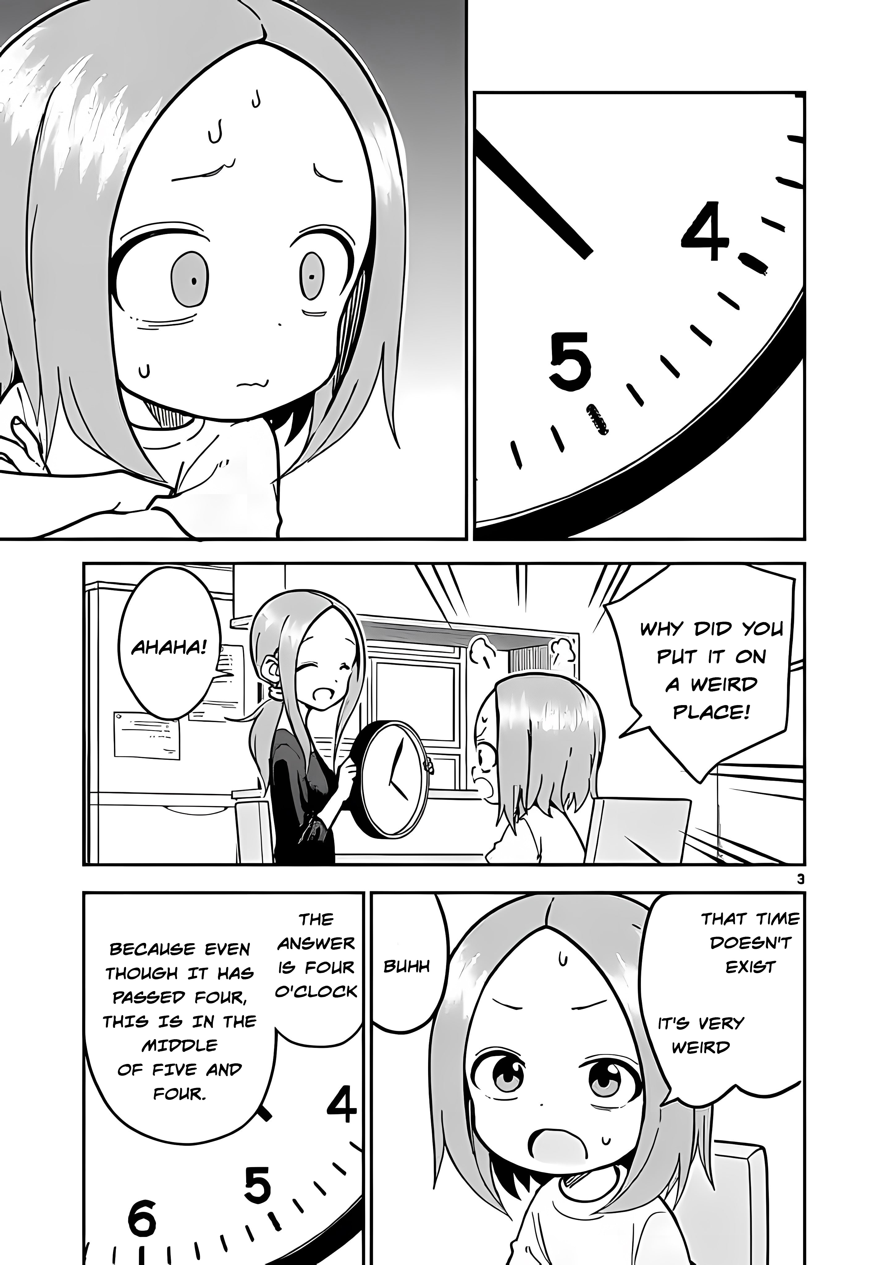 Karakai Jouzu no (Moto) Takagi-san chapter 224 - page 3