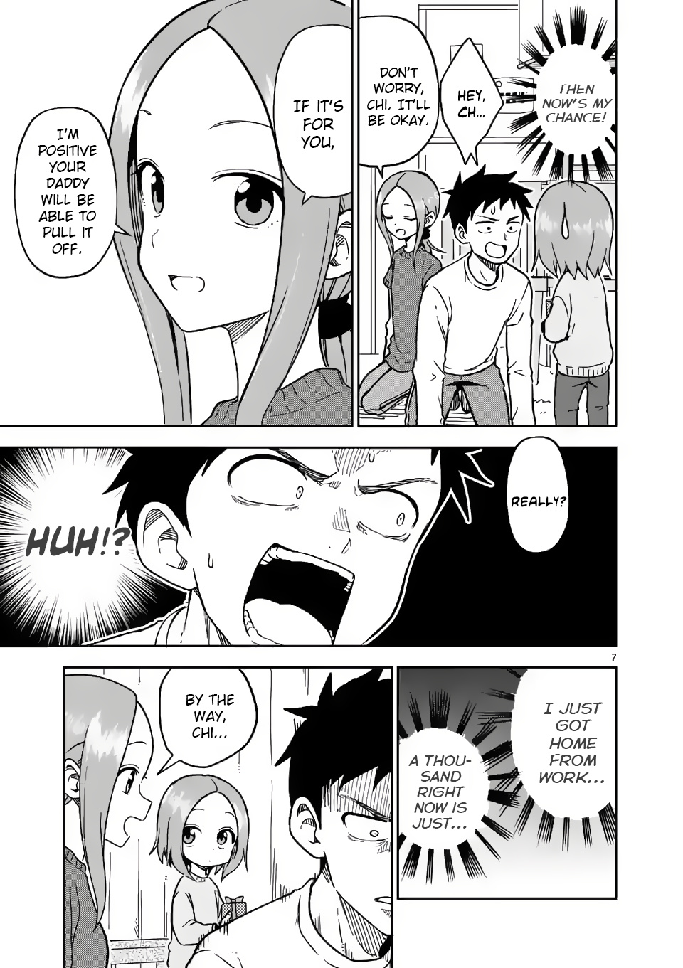 Karakai Jouzu no (Moto) Takagi-san chapter 173 - page 7