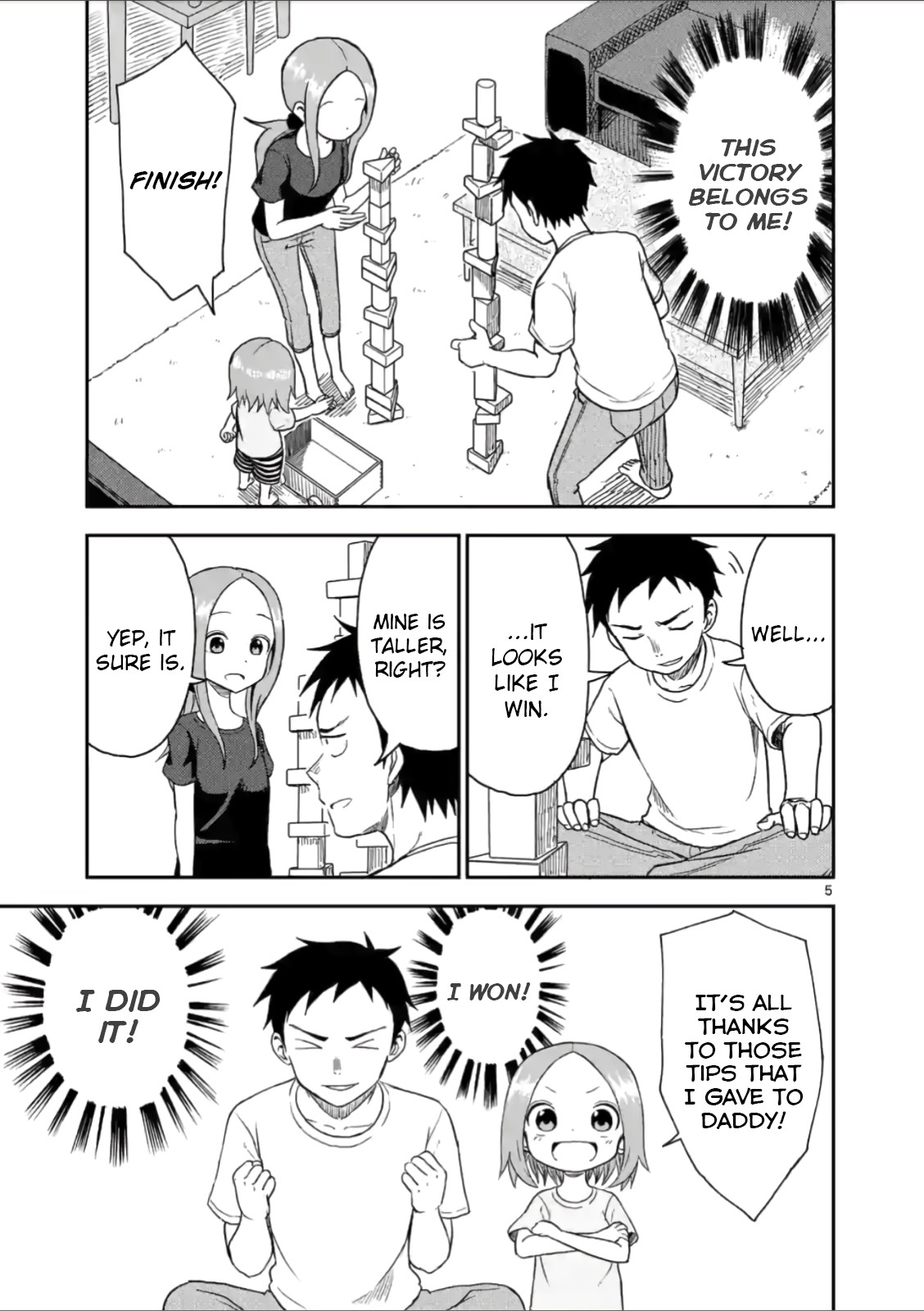 Karakai Jouzu no (Moto) Takagi-san chapter 48 - page 5