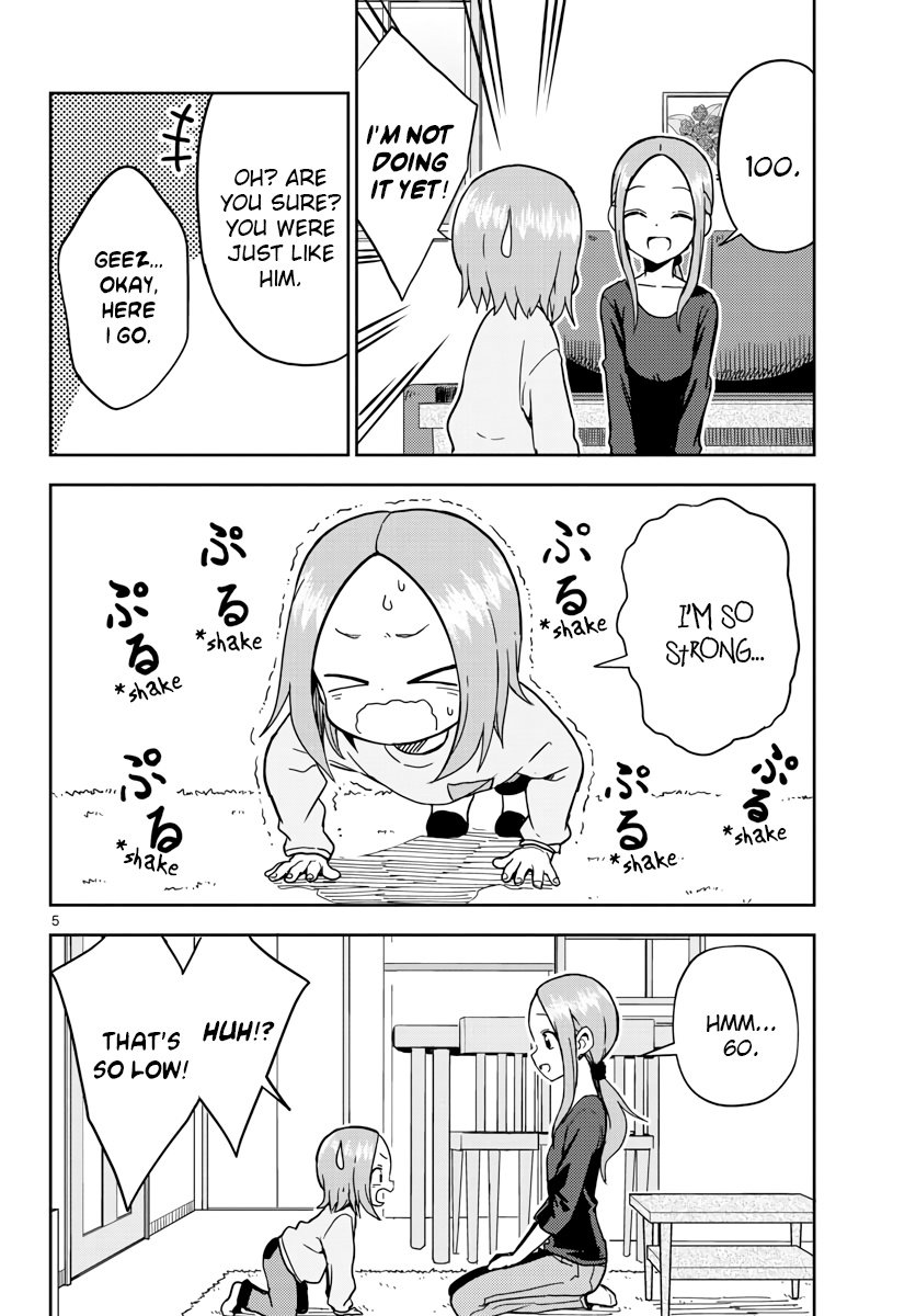 Karakai Jouzu no (Moto) Takagi-san chapter 173.5 - page 5