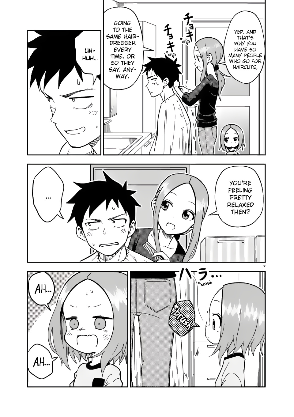 Karakai Jouzu no (Moto) Takagi-san chapter 175 - page 7