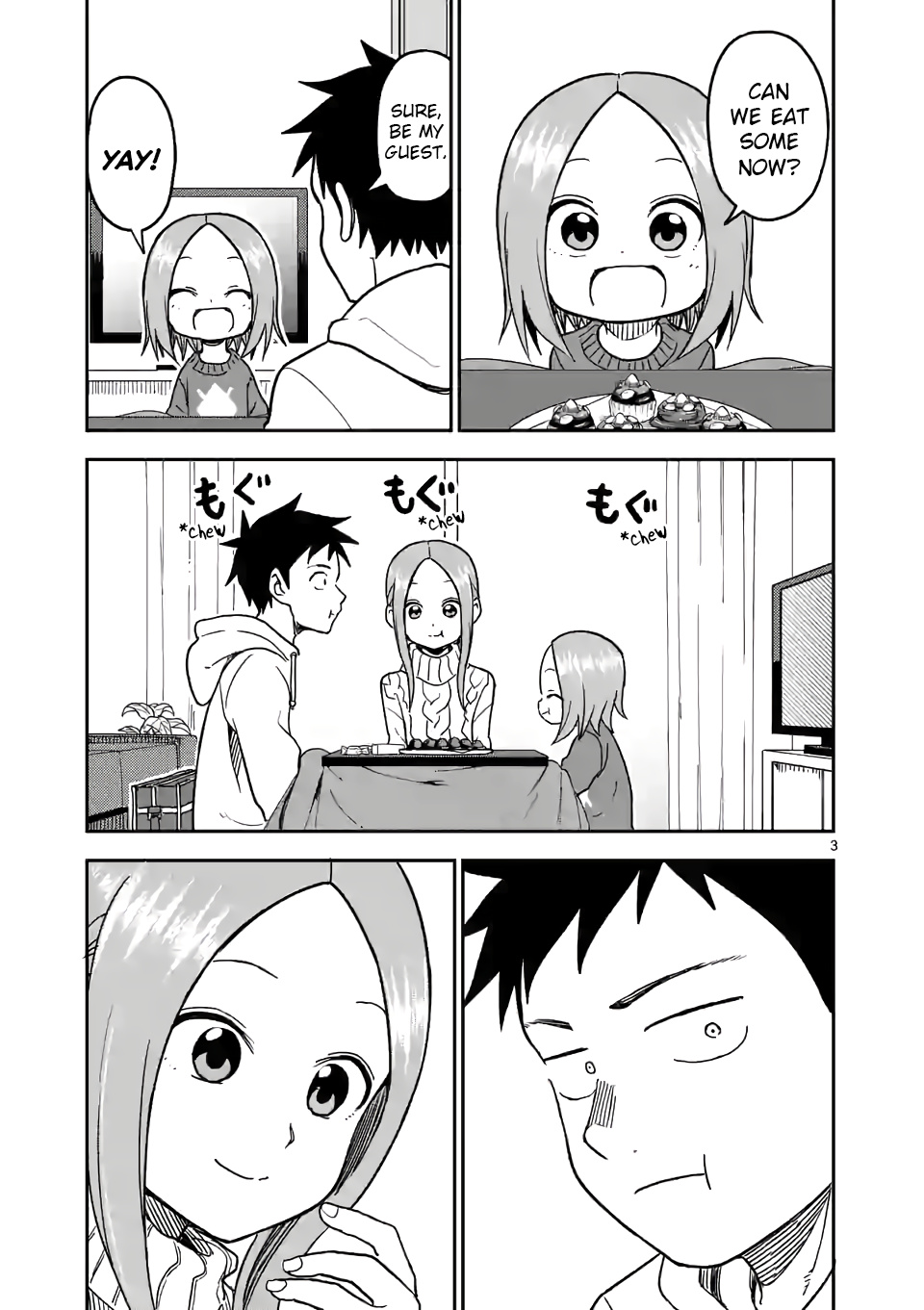 Karakai Jouzu no (Moto) Takagi-san chapter 122 - page 3