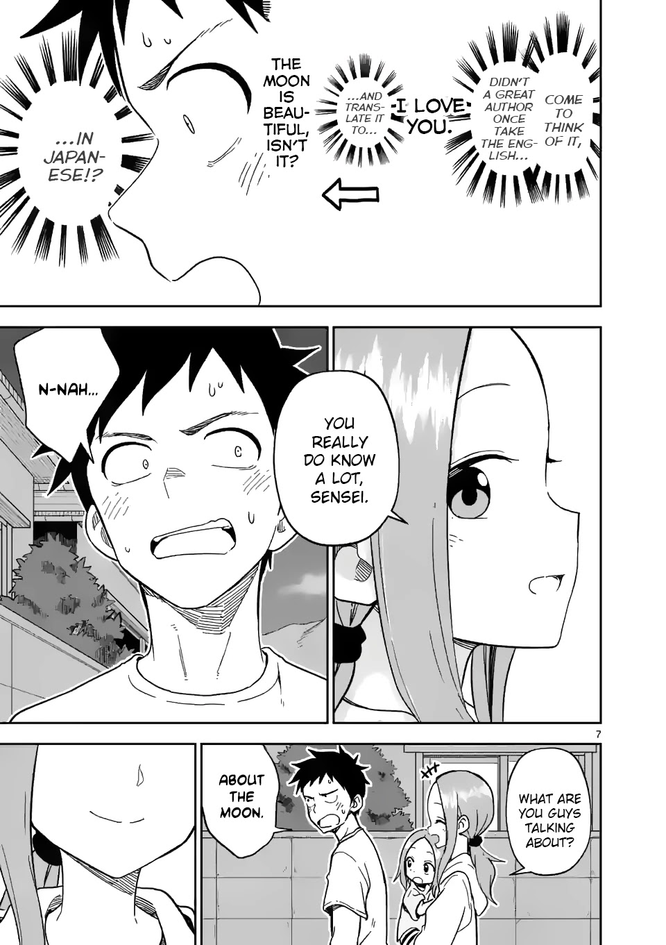 Karakai Jouzu no (Moto) Takagi-san chapter 177 - page 7