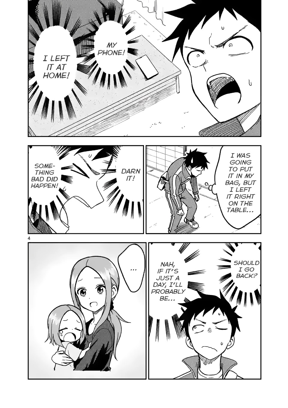 Karakai Jouzu no (Moto) Takagi-san chapter 179 - page 4