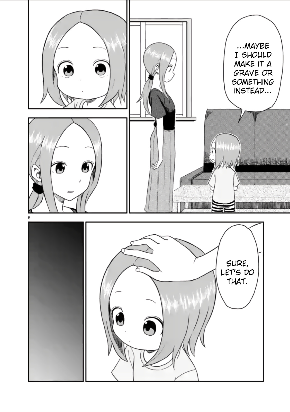 Karakai Jouzu no (Moto) Takagi-san chapter 50 - page 6