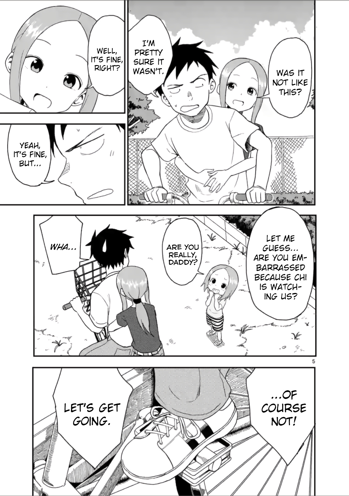 Karakai Jouzu no (Moto) Takagi-san chapter 51 - page 5