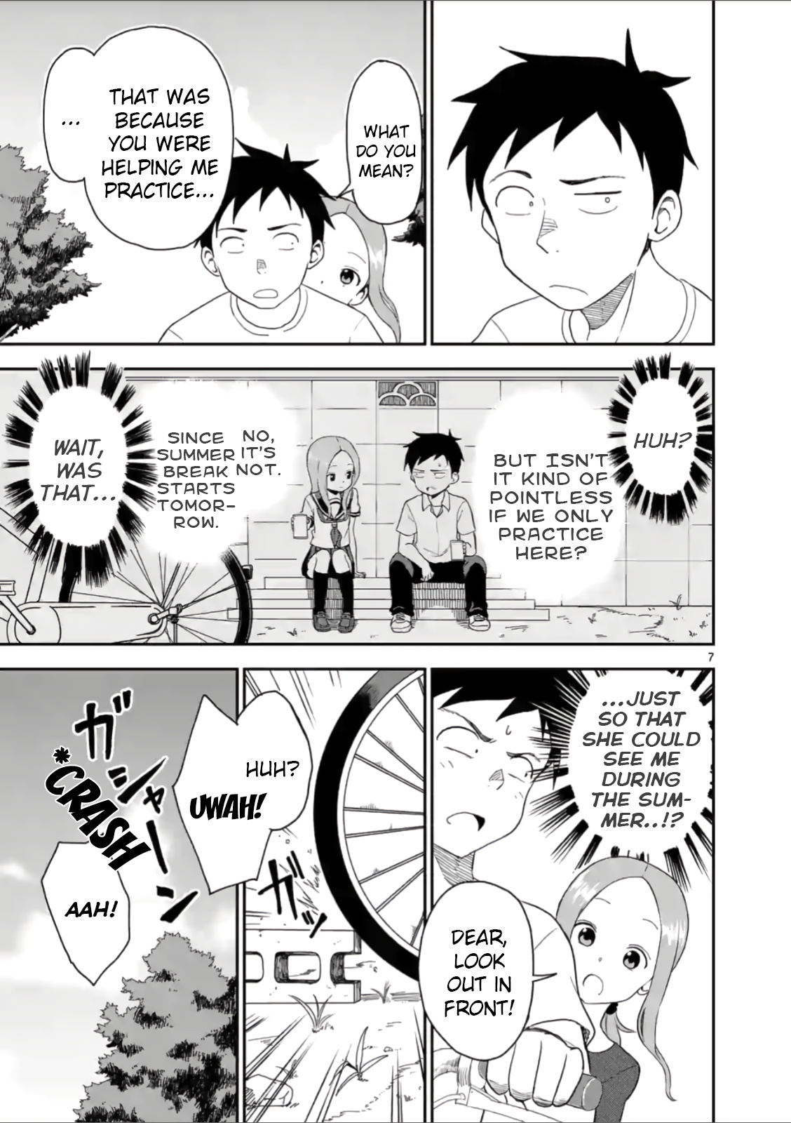 Karakai Jouzu no (Moto) Takagi-san chapter 51 - page 7