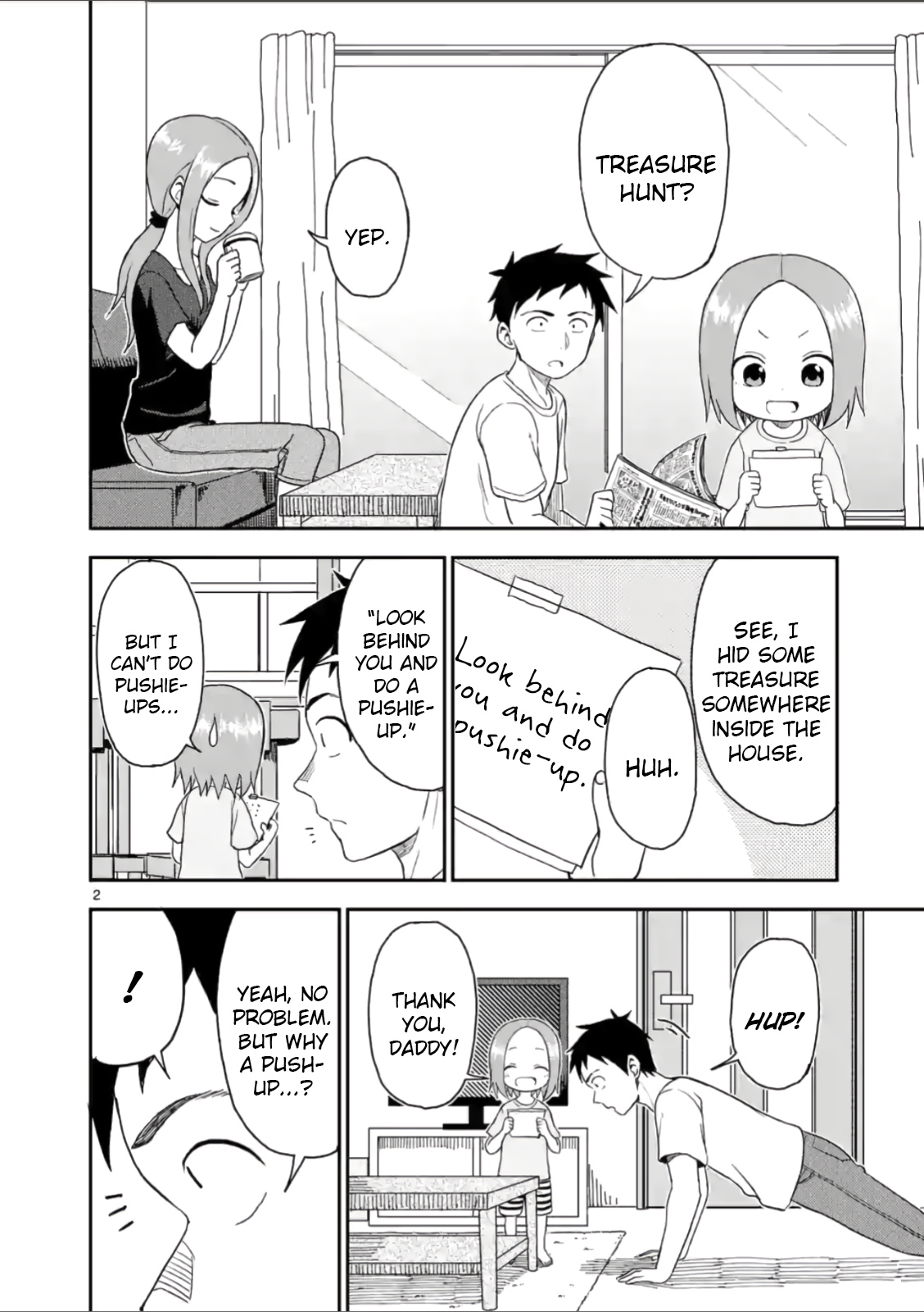 Karakai Jouzu no (Moto) Takagi-san chapter 53 - page 2