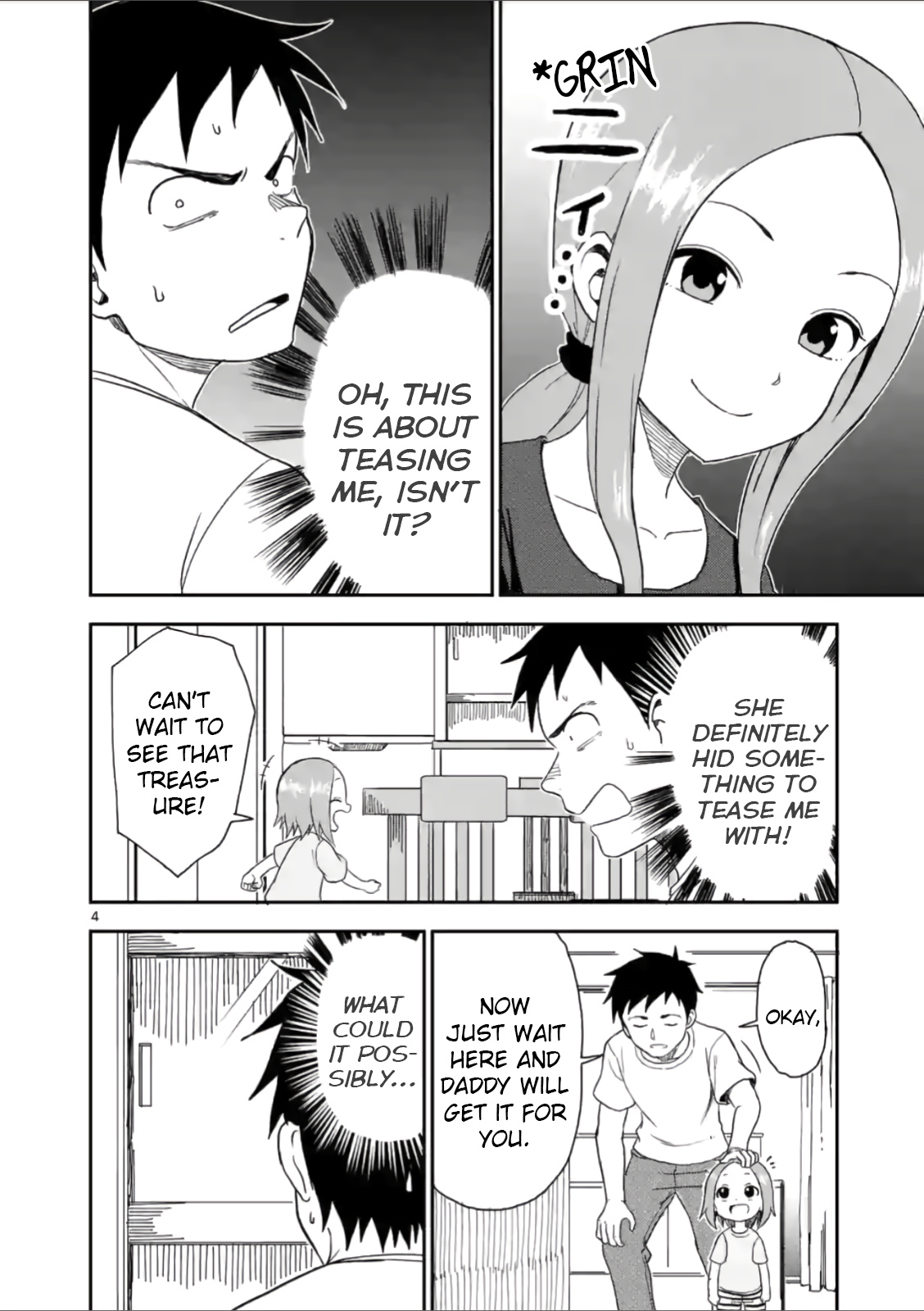 Karakai Jouzu no (Moto) Takagi-san chapter 53 - page 4