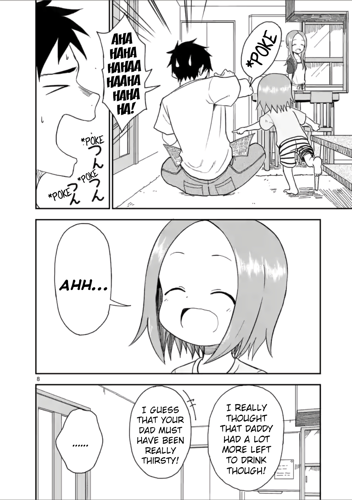 Karakai Jouzu no (Moto) Takagi-san chapter 54 - page 8