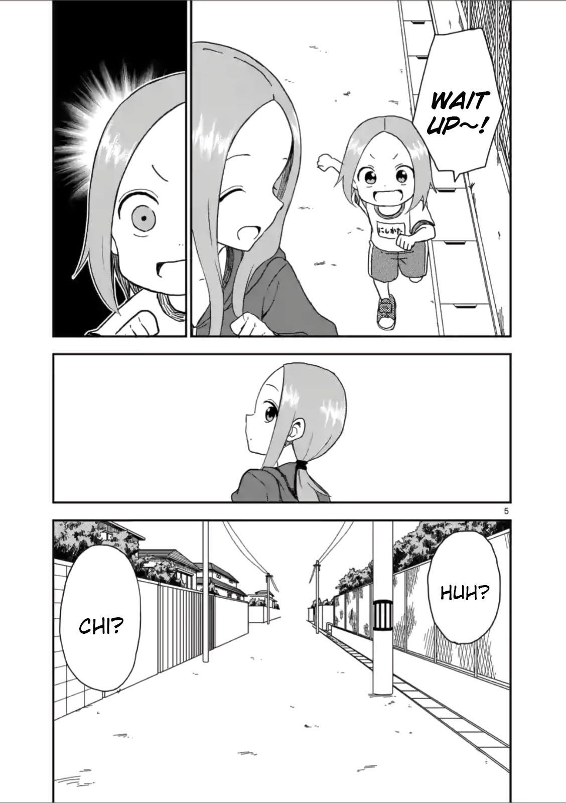 Karakai Jouzu no (Moto) Takagi-san chapter 56 - page 5