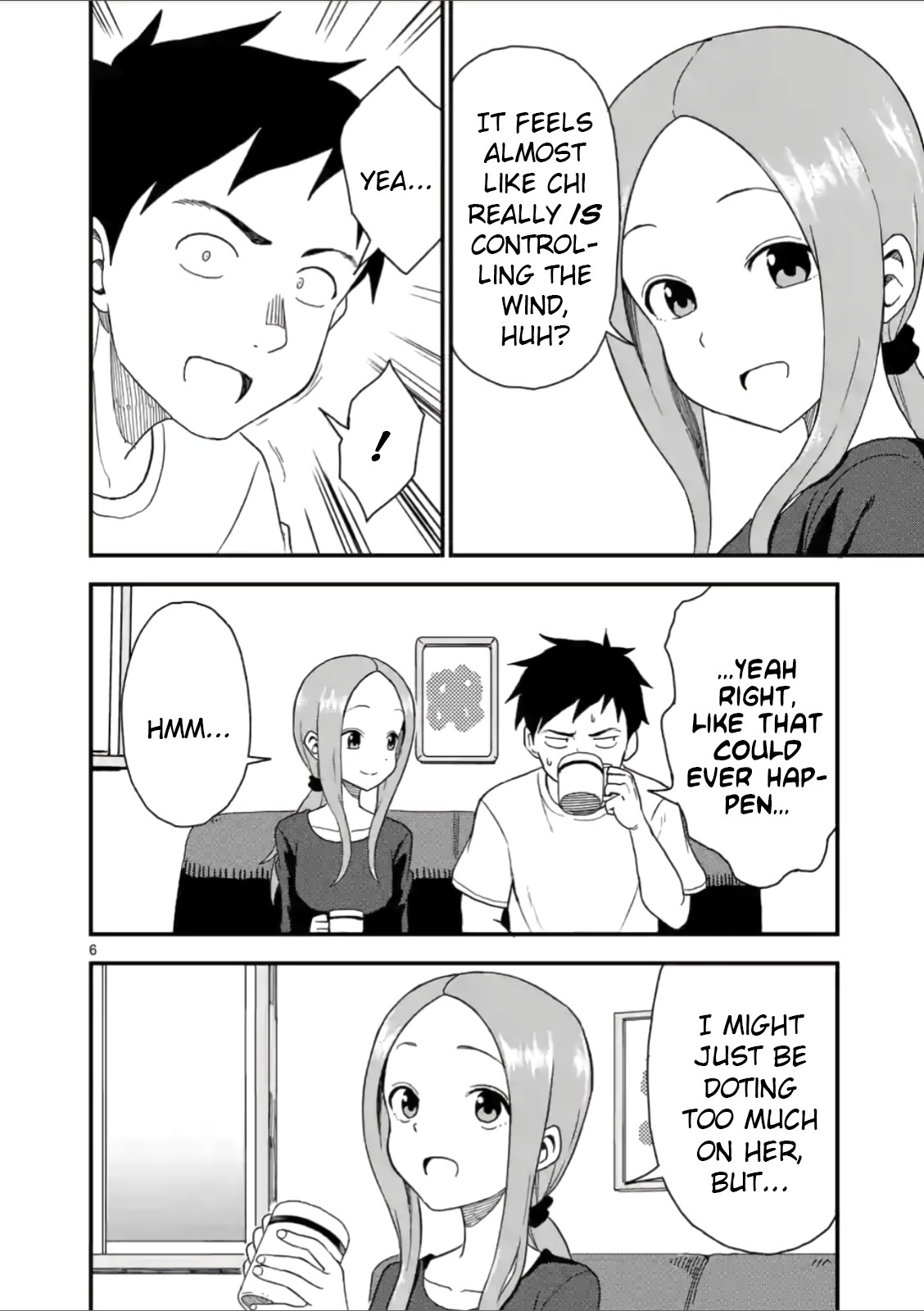 Karakai Jouzu no (Moto) Takagi-san chapter 58 - page 6