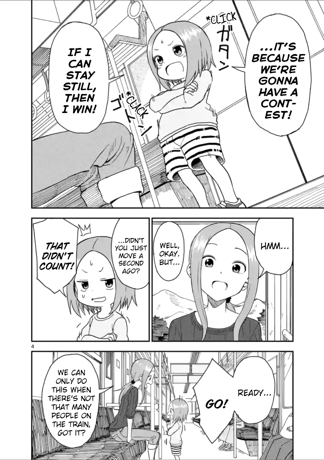 Karakai Jouzu no (Moto) Takagi-san chapter 62 - page 4