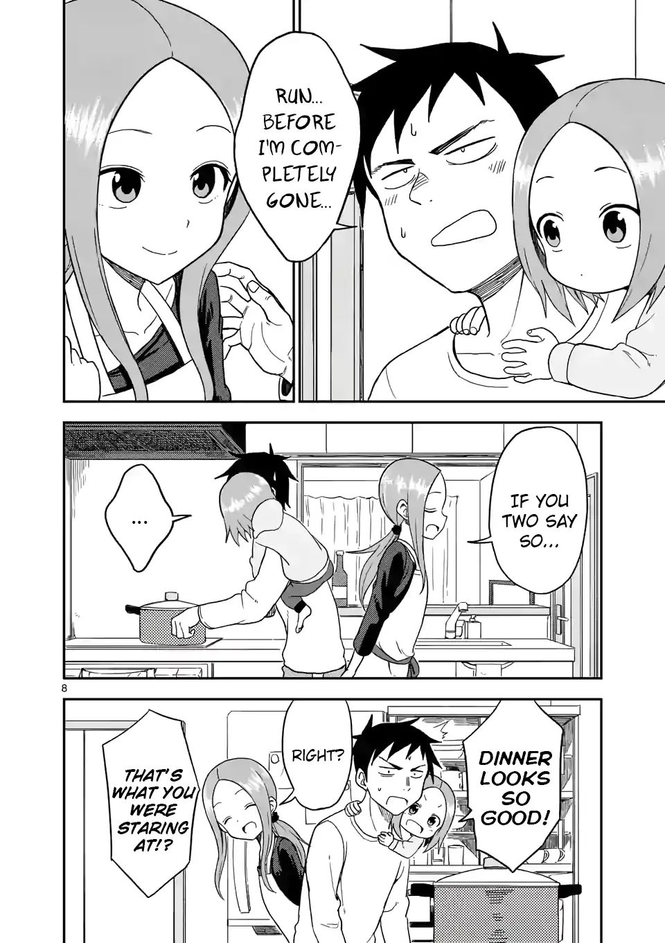 Karakai Jouzu no (Moto) Takagi-san chapter 63 - page 8